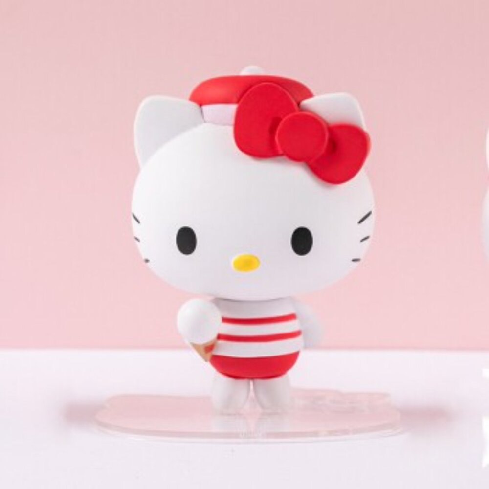 Hello Kitty Miniso 45th Anniversary collectible figure Sanrio HTF Unopen…